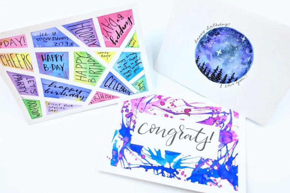 Fun and Easy DIY Card-Making From Strathmore - The Art Dog Blog